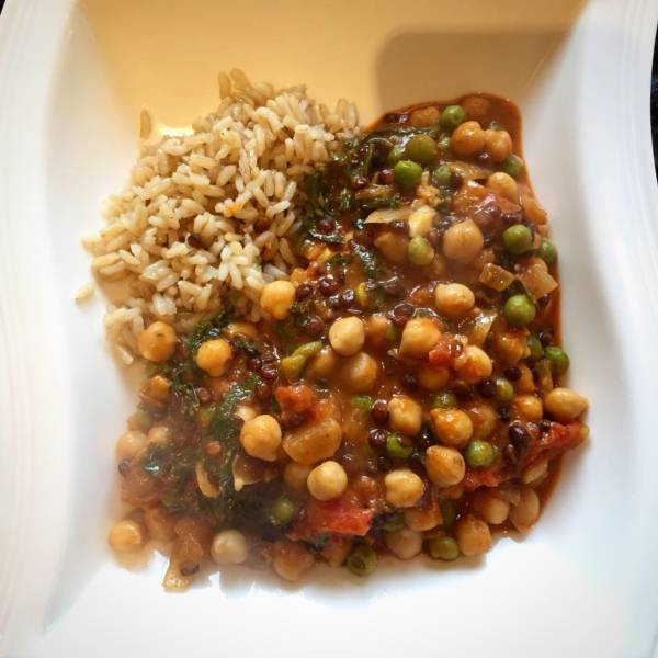 Chickpea Coconut Curry